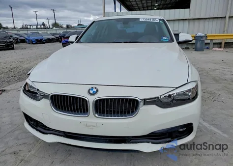 2016 BMW 320 I z USA, uszkodzony, nr VIN WBA8A9C57GK616155